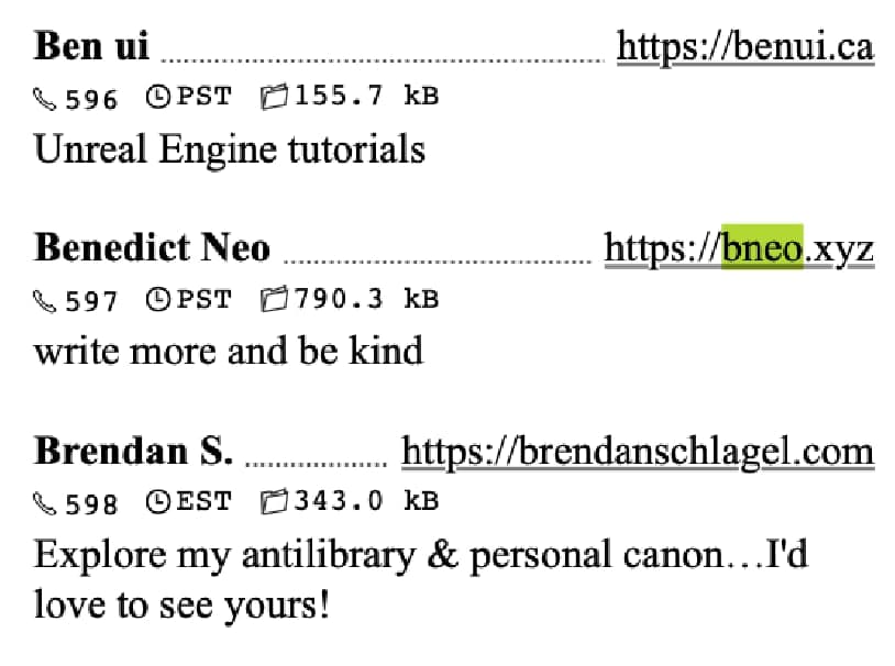 internet phone book (1st edition)