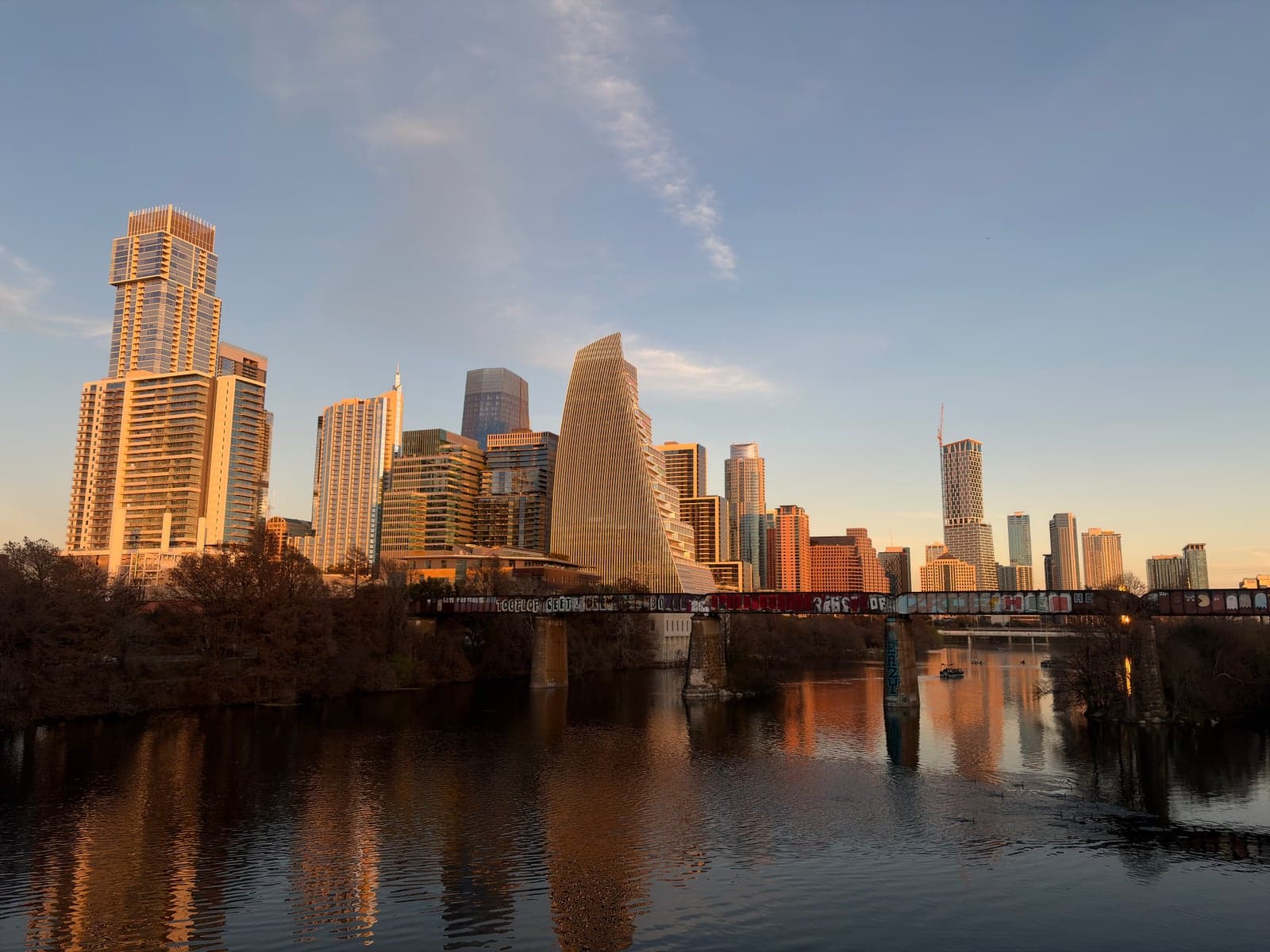 Austin from Pfluger Pedestrian Bridge