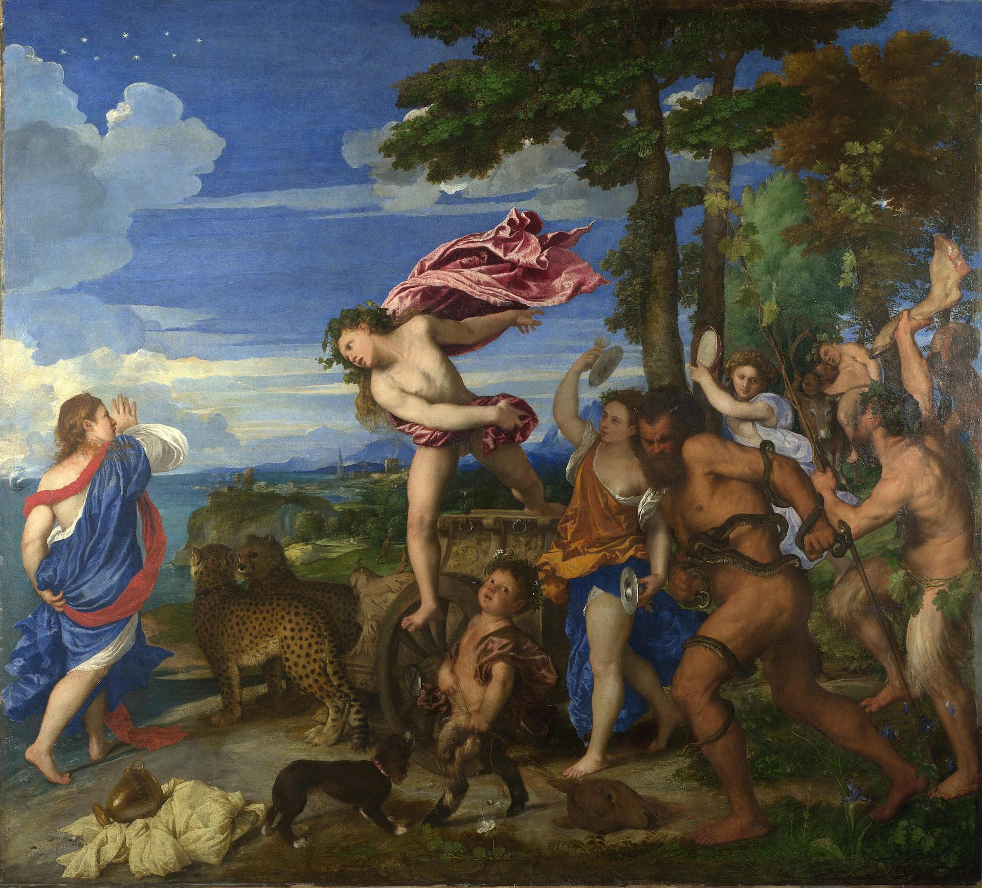 Bacchus and Ariadne (1522–1523), Titian