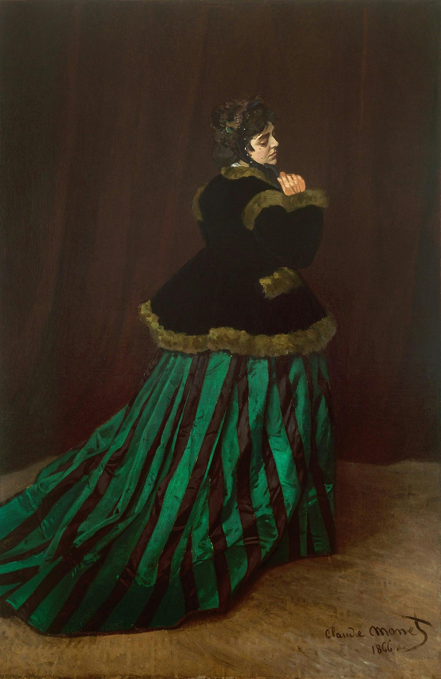 Camille, 1866, Claude Monet