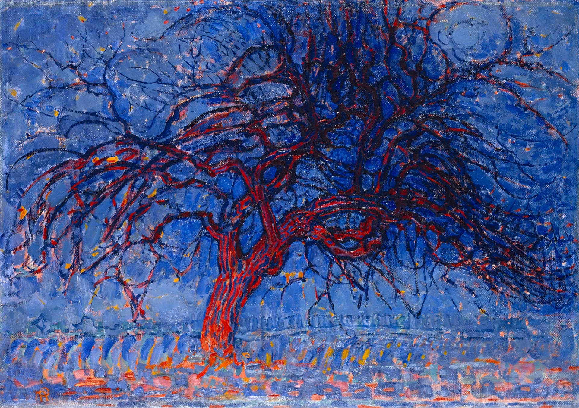 The Red Tree, Piet Mondrian, 1908-10