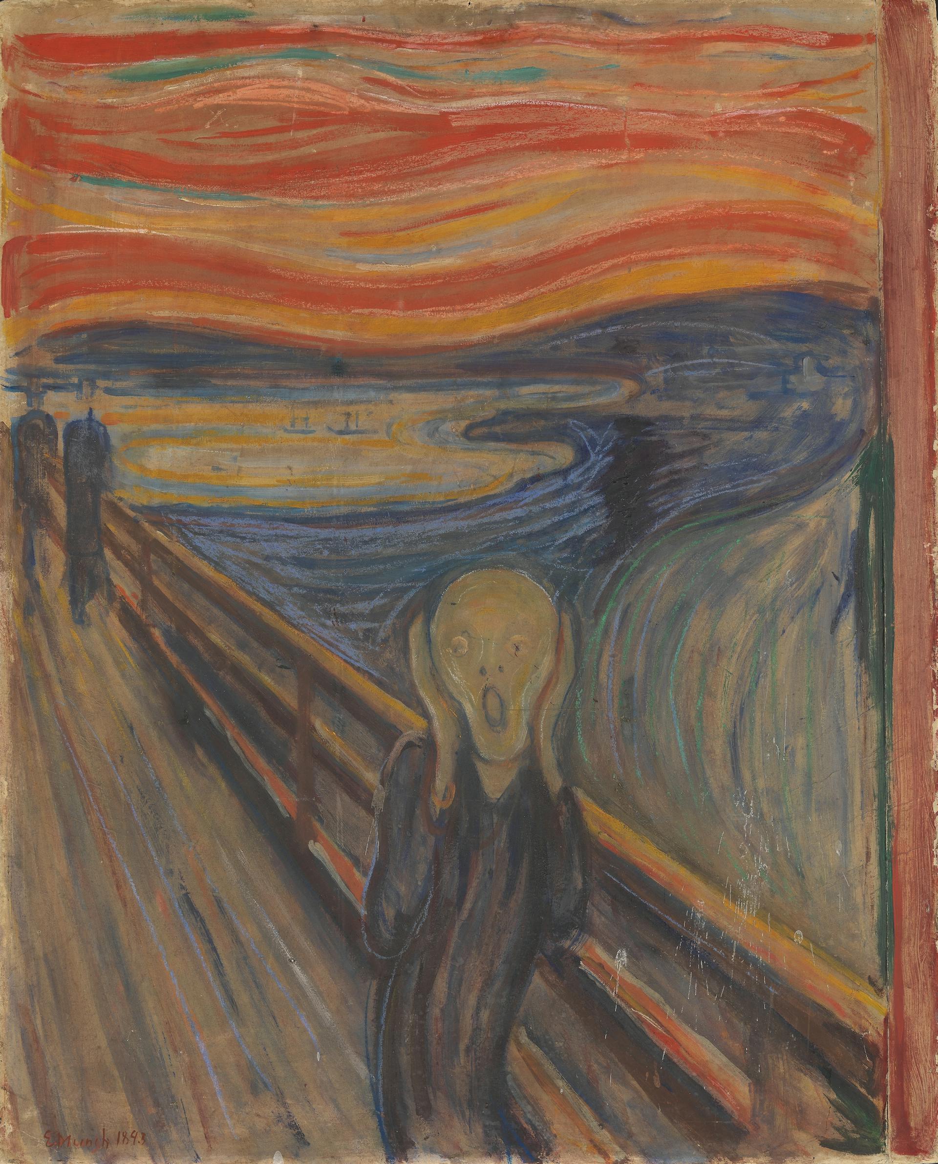 Edvard Munch, 1893, The Scream
