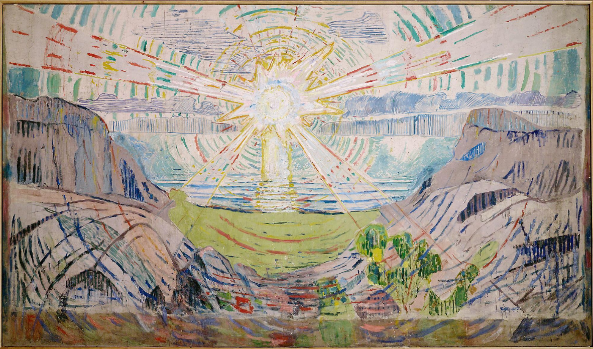 Edvard Munch, The Sun, 1911