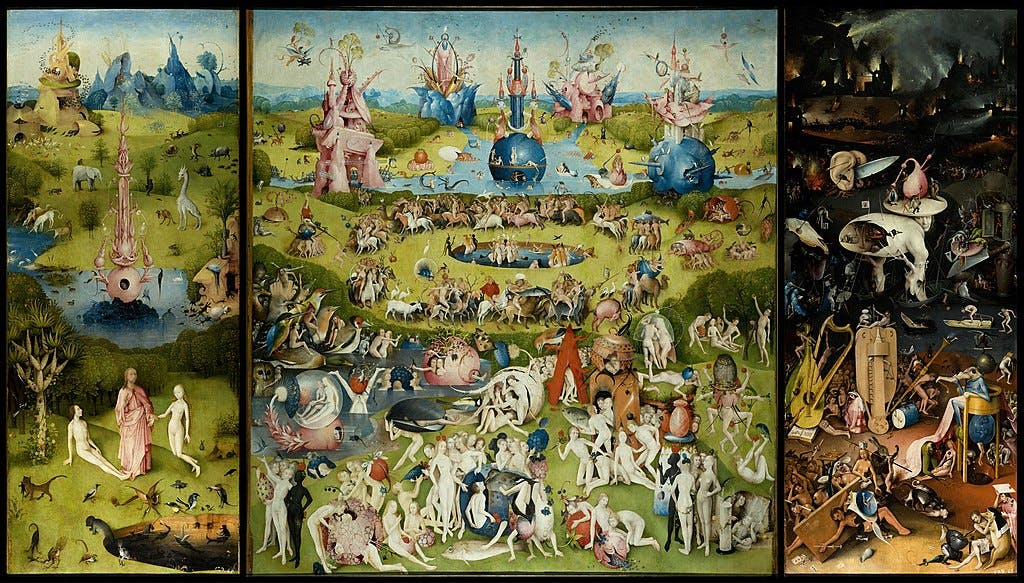 The Garden of Earthly Delights, Hieronymus Bosch
