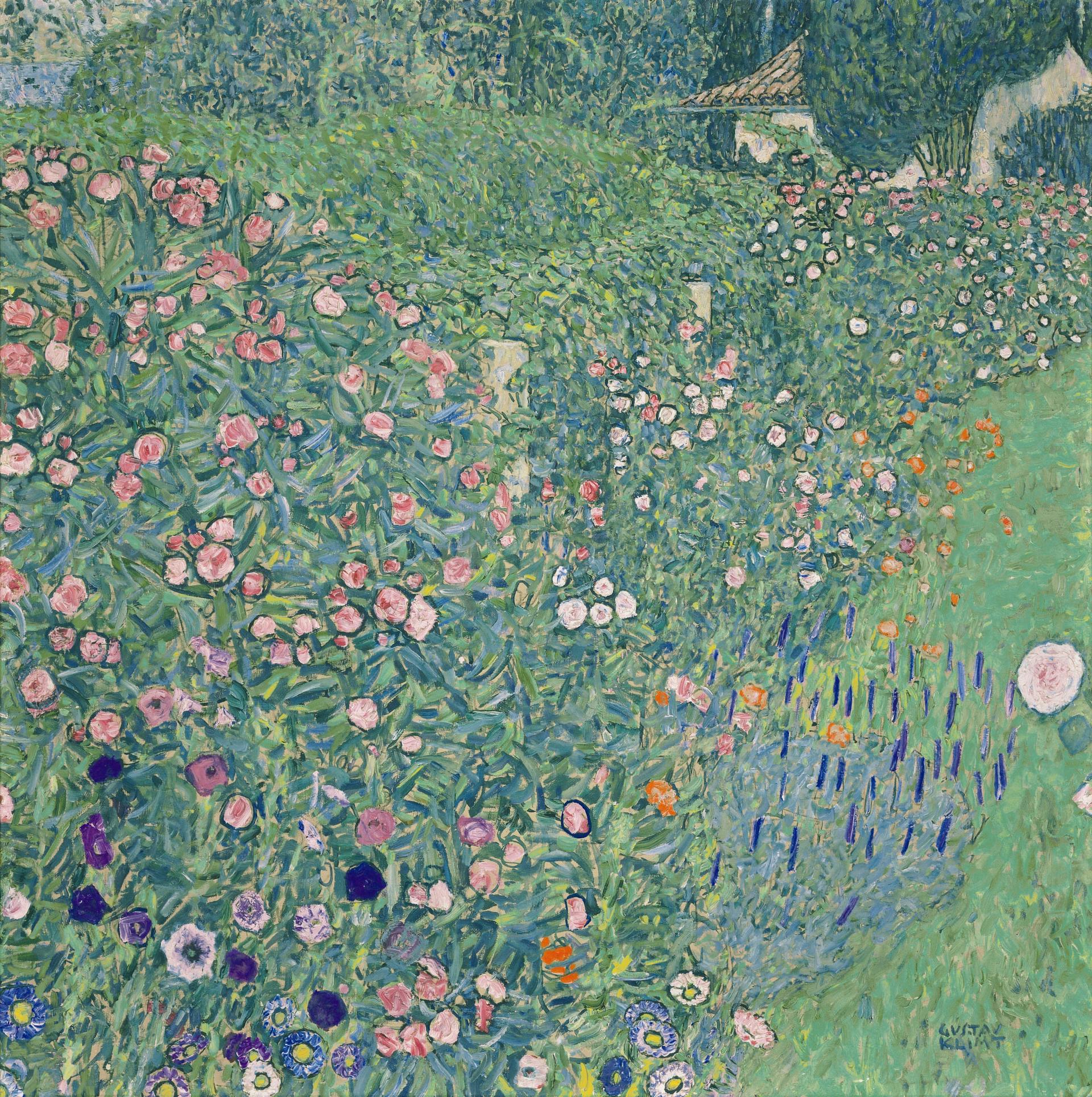 Italienische Gartenlandschaft, Gustav Klimt, 1913