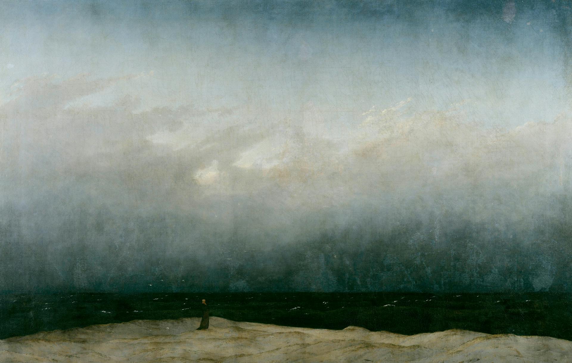 The Monk by the Sea, Caspar David Friedrich