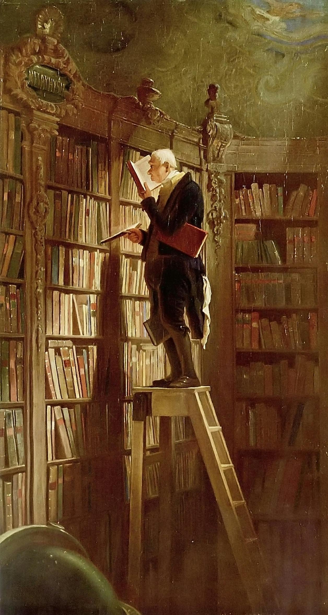 The Bookworm (Spitzweg), Carl Spitzweg