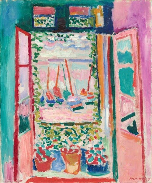 Open Window, Collioure, Henri Matisse, 1905