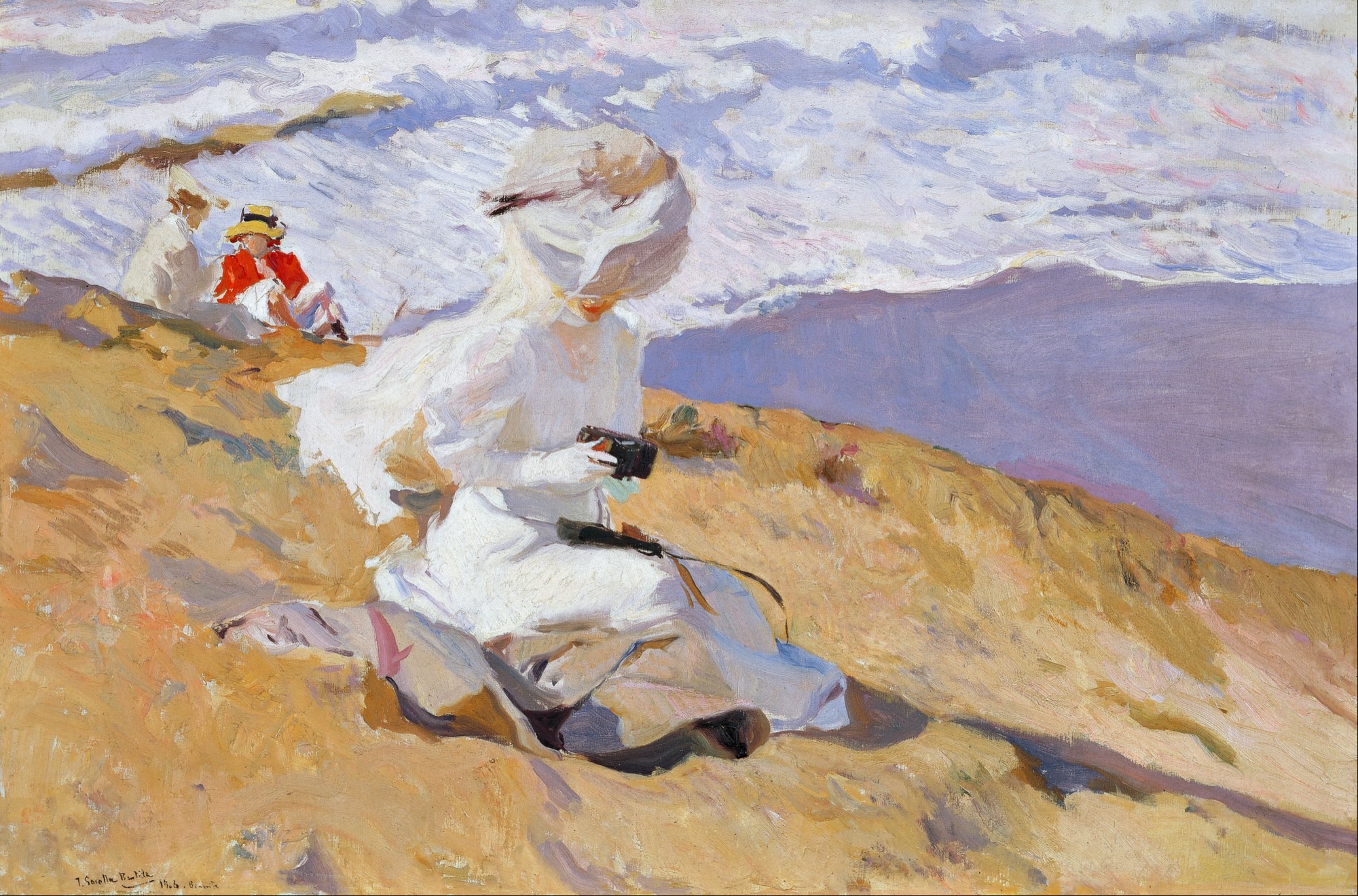 Joaquín Sorolla y Bastida, Capturing the Moment, 1906