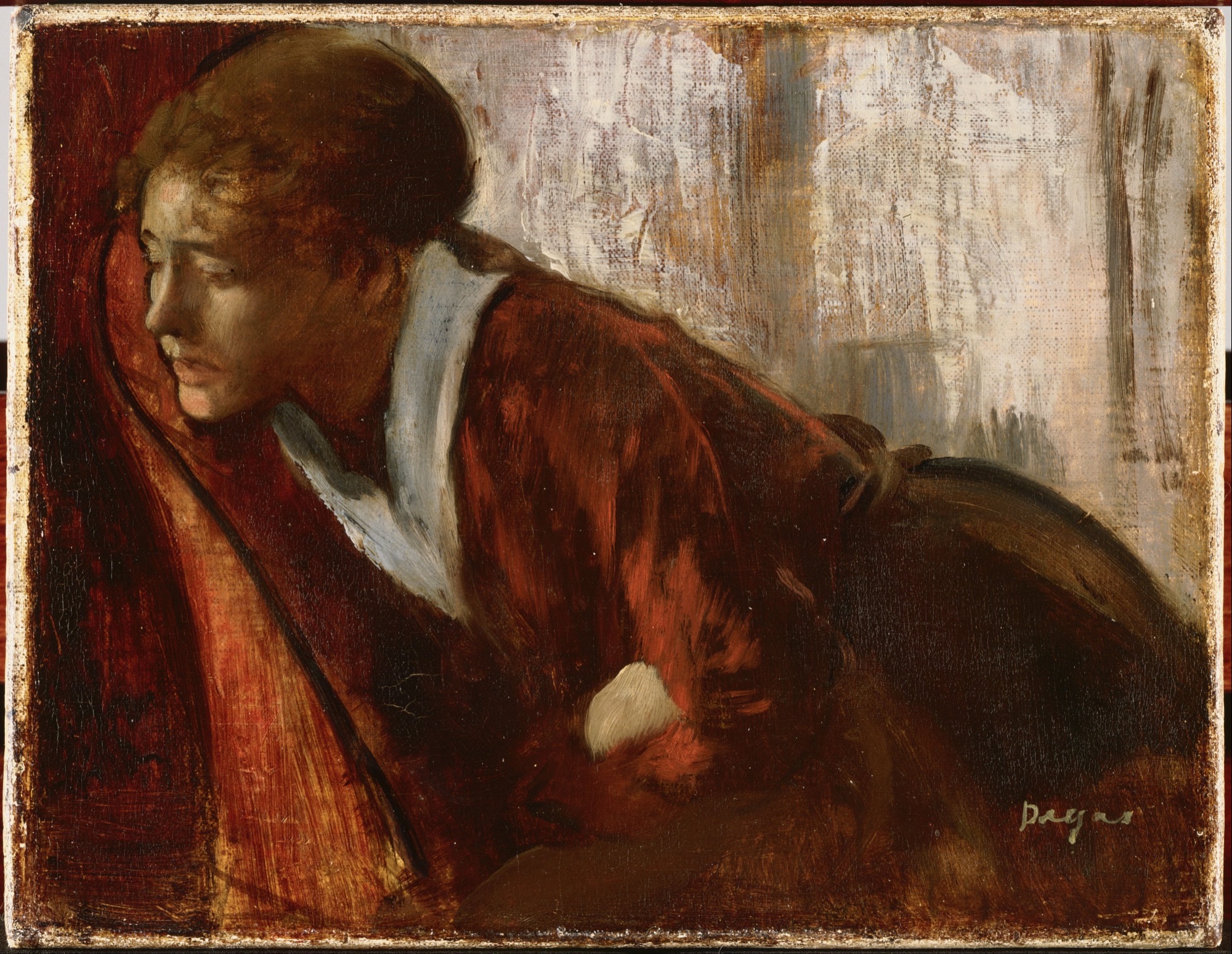 Melancholy, Edgar Degas