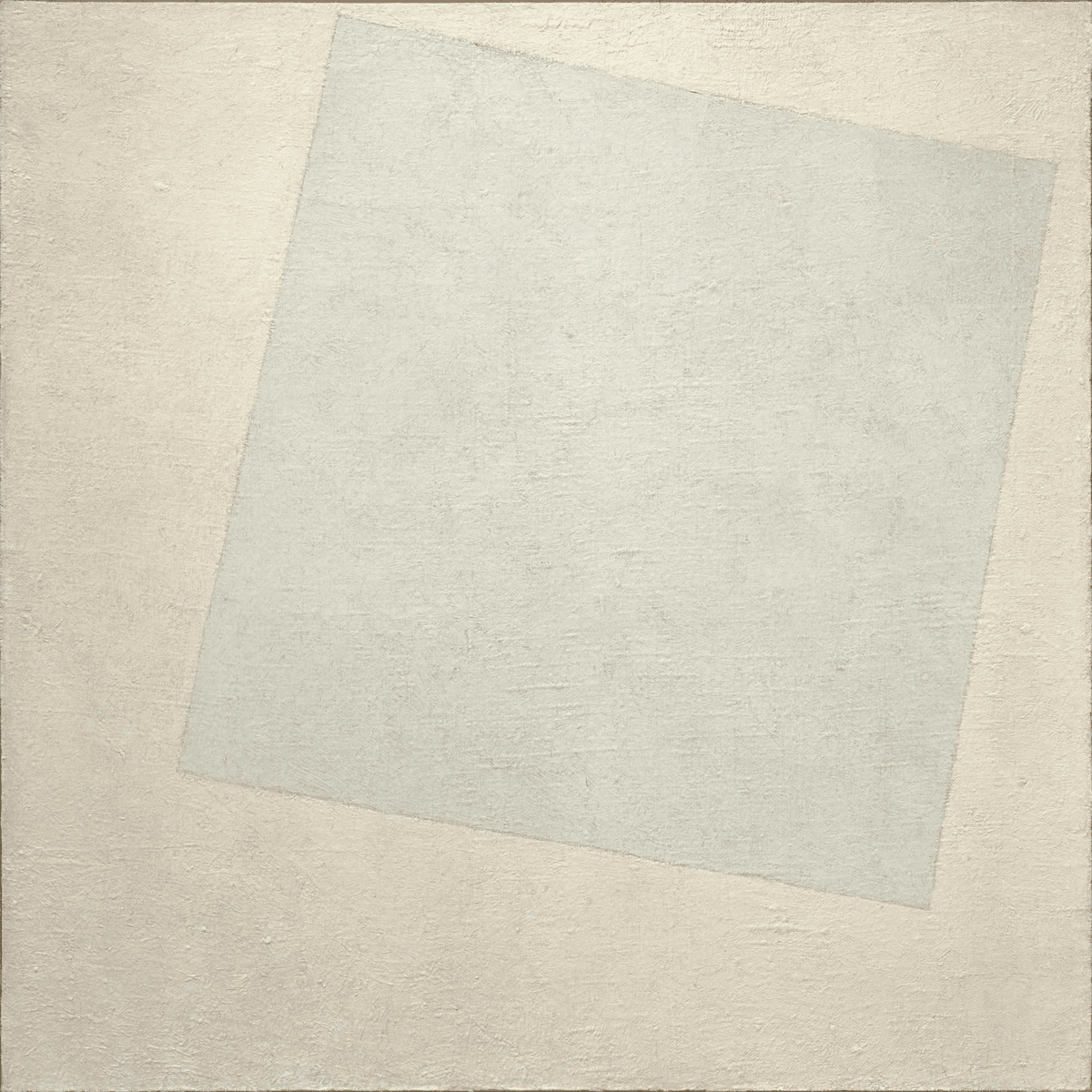 Suprematist Composition: White on White (1918), Kazimir Malevich